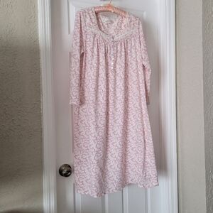 Eileen West Nightgown Pima Cotton Country Pairie Size Medium